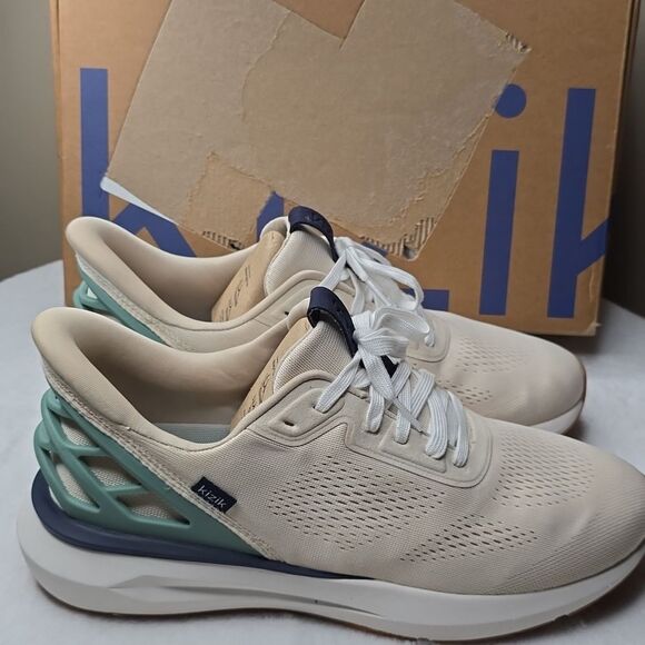 NIB Kizik Men's Athens 2 Sz 12 Color: Whitecap Gray - Picture 3 of 8